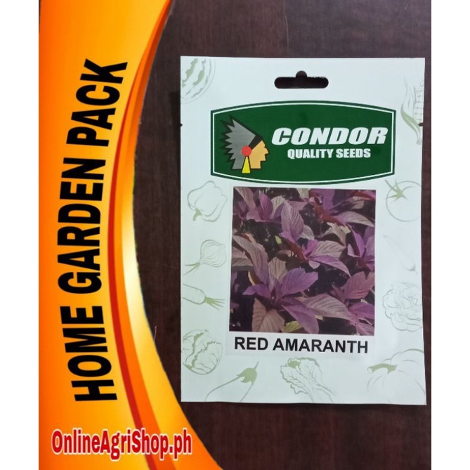 RED AMARANTH SEEDS RED KULITIS OR LOCAL SPINACH (5 GRAMS) CONDOR