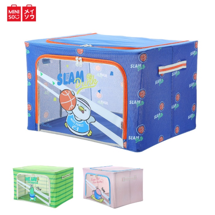 Miniso Mini Family Sports Storage Box Pen Pen Bun Bun Minisau Home