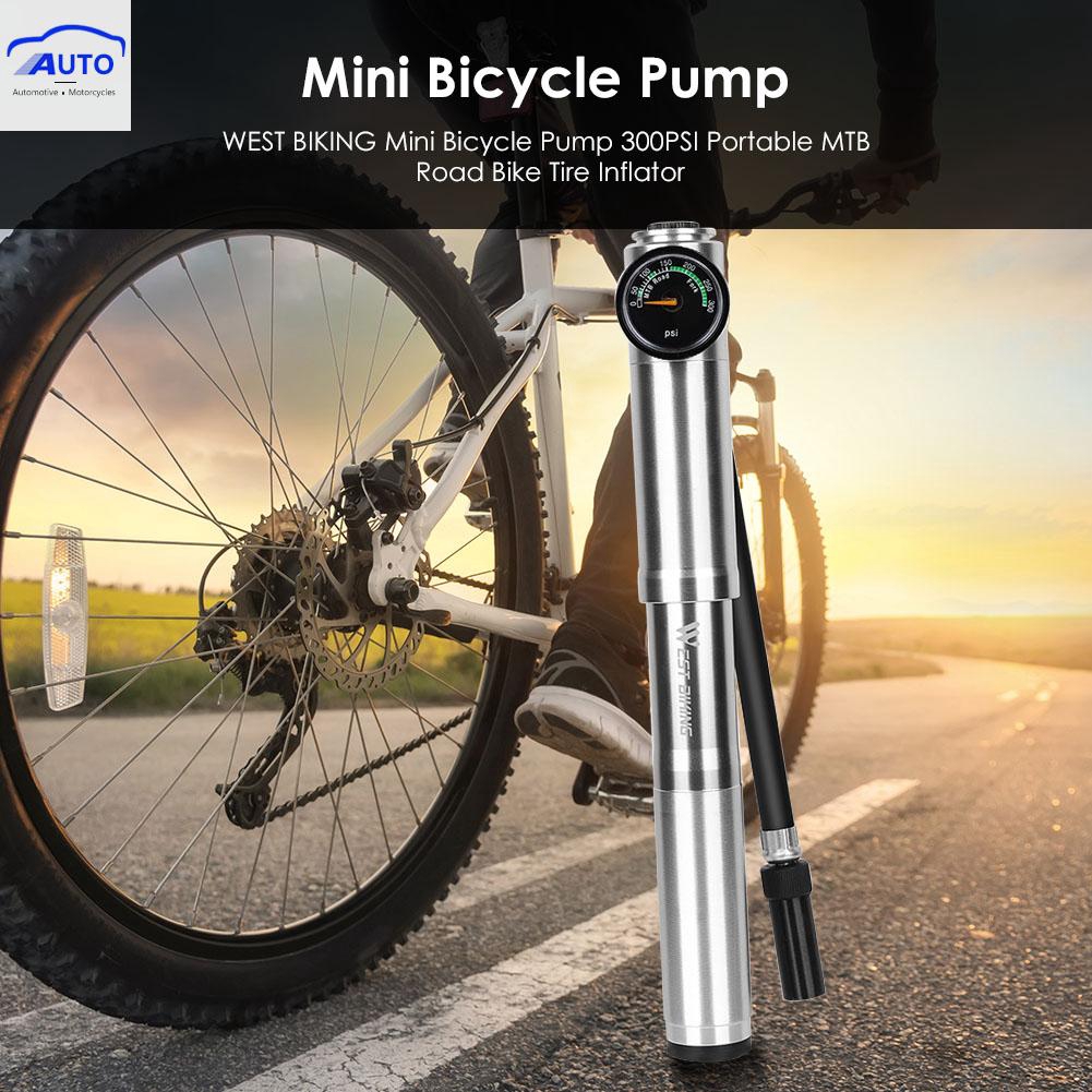 portable road bike pump