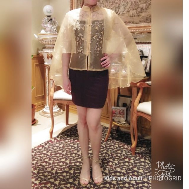 modern filipiniana kimona