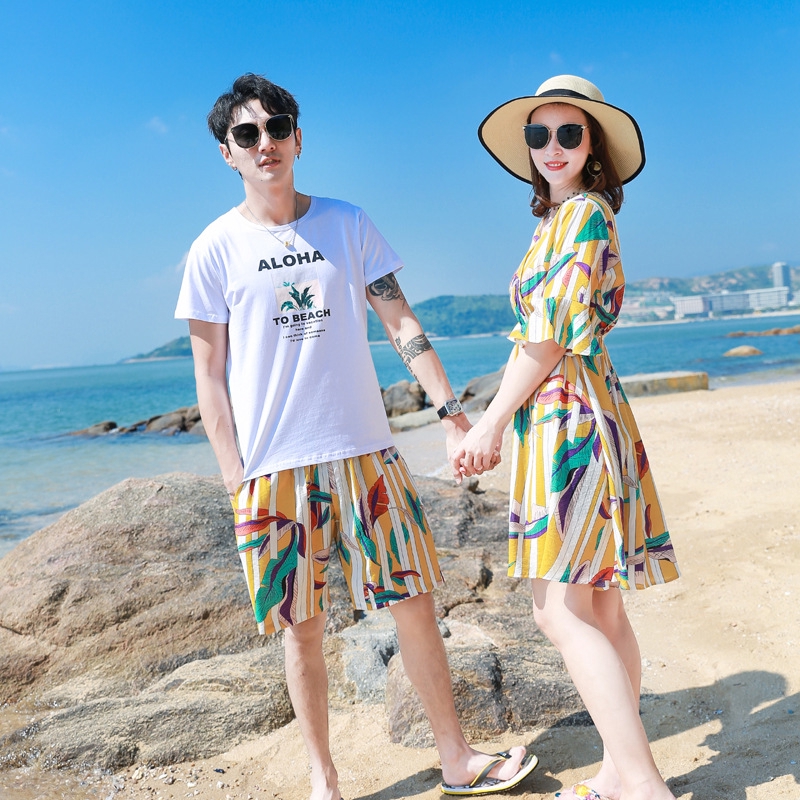 beach couple dress