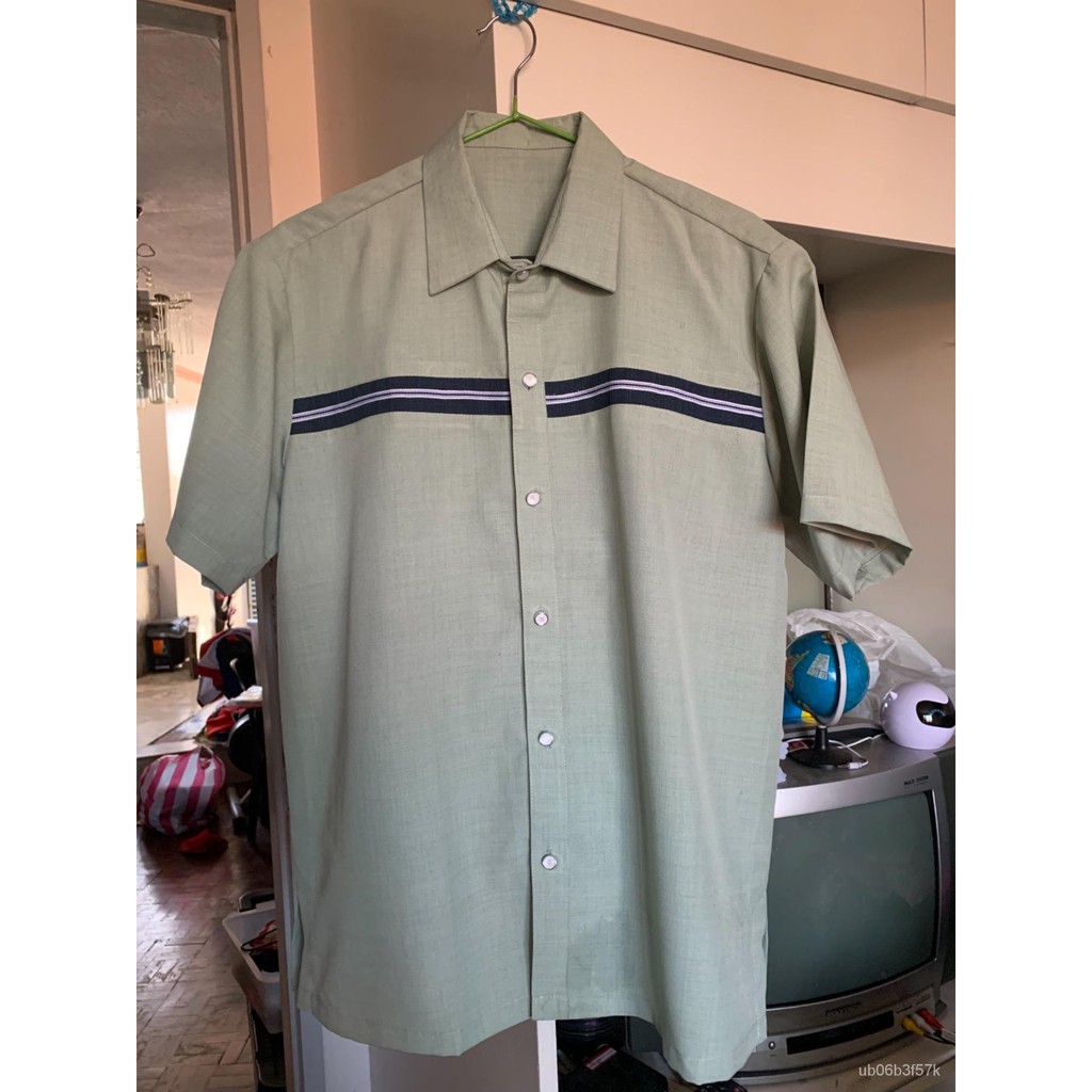 Polo Barong uniform, | Shopee Philippines