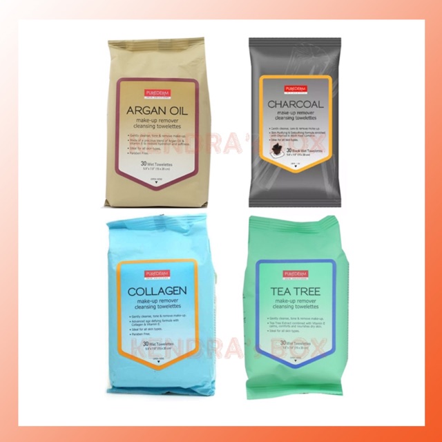 purederm makeup remover wipes