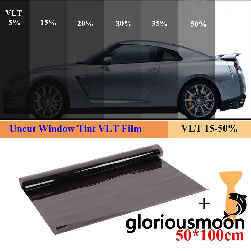 Od Uncut Roll Window Tint Film 15 50 Vlt 50cm X 100cm Car Shopee Philippines