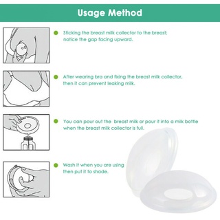 Reusable Pregnant Breast Milk Collector Prevent Leakage Silicone Breast Pad Breast  Milk Collector #7