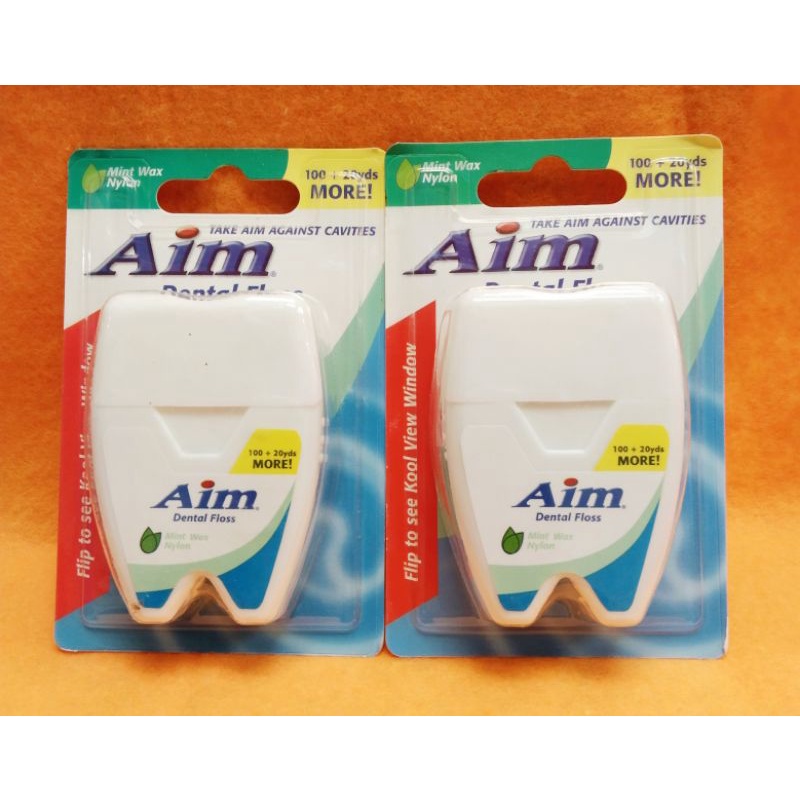 Aim Dental Floss Mint Shopee Philippines