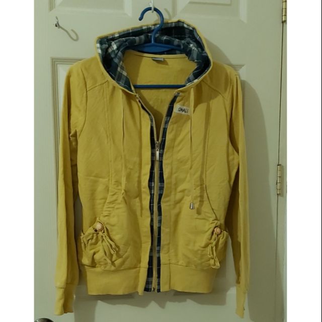 mustard yellow hoodie womens