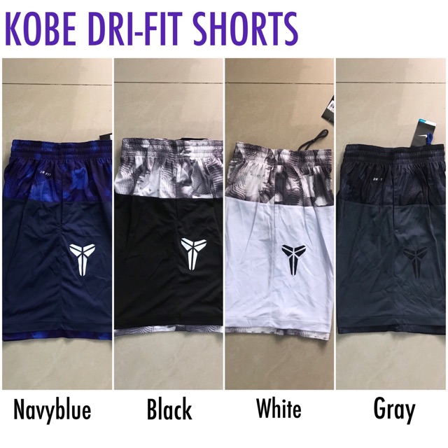 kobe dri fit shorts