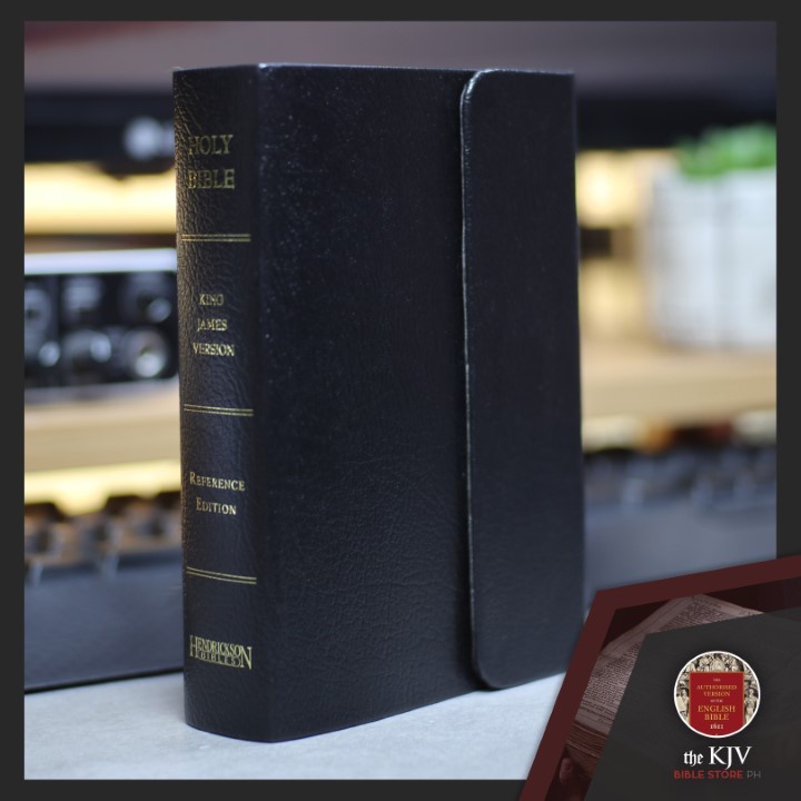 KJV Bible - Compact w/ Magnetic Flap, Bonded Leather, Black (NOT FOR ...