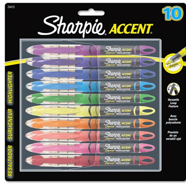 sharpie accent highlighter