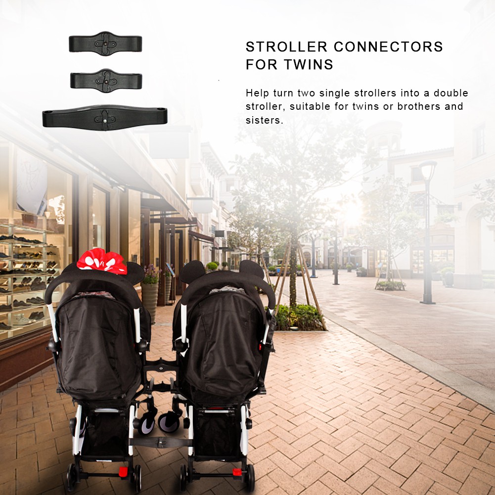 double stroller connectors