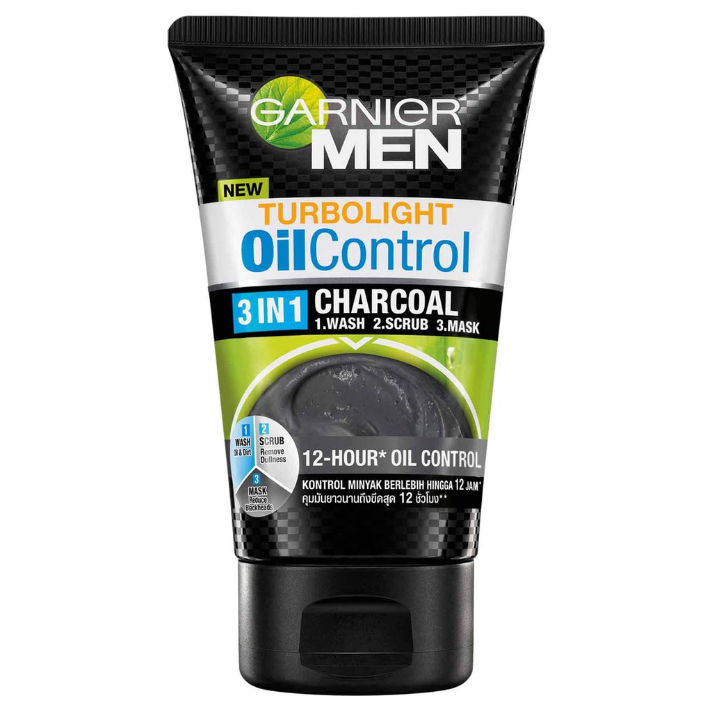 garnier men charcoal face wash
