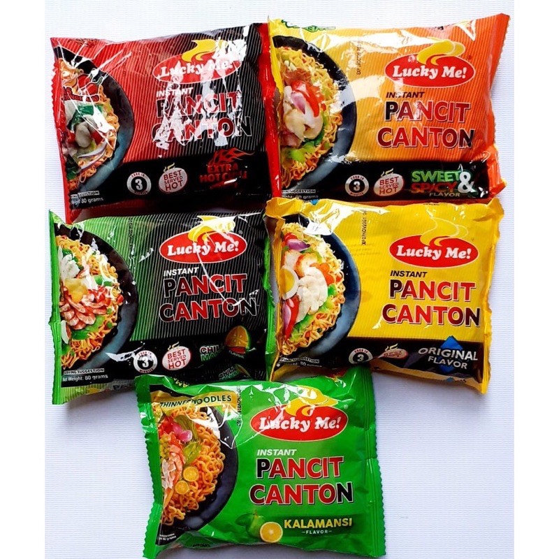 Lucky Me Instant Pancit Canton 80g Shopee Philippines