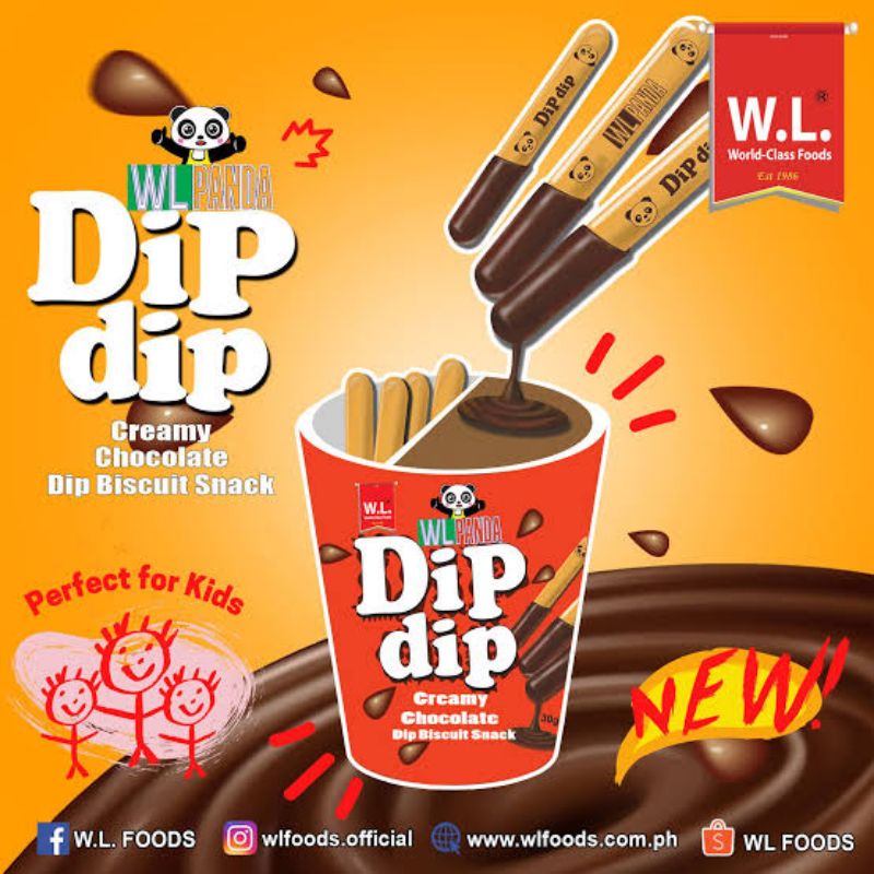 Dip Dip Chocolate Dip Snack Shopee Philippines