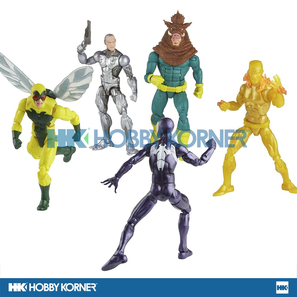 (IN STOCK) HASBRO Marvel Legends 6 Inch Scale Spider-Man 5-Pack Amazon ...