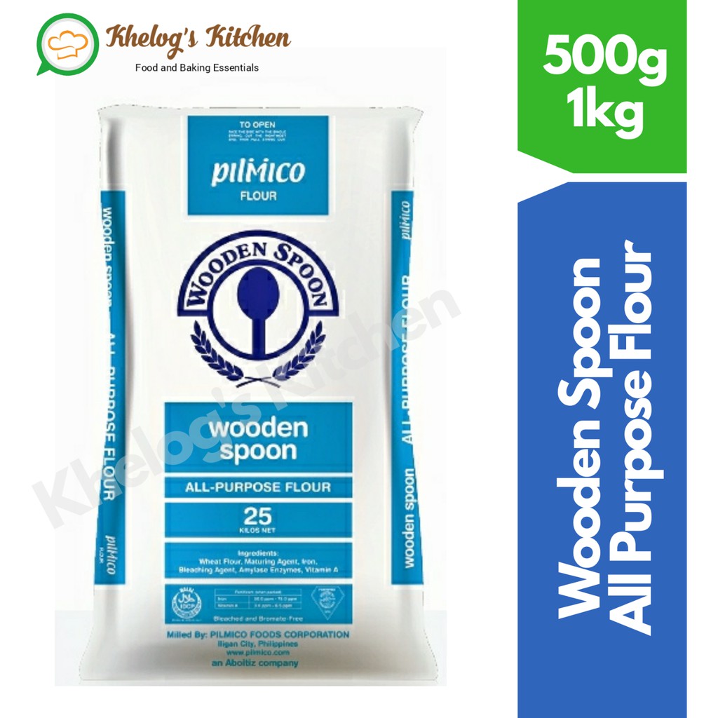 Wooden Spoon All purpose flour (1/2kg - 1kg) | Shopee Philippines