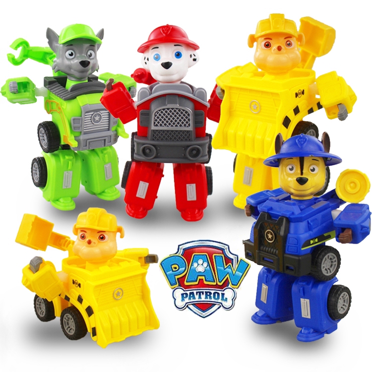 chase paw patrol transformer