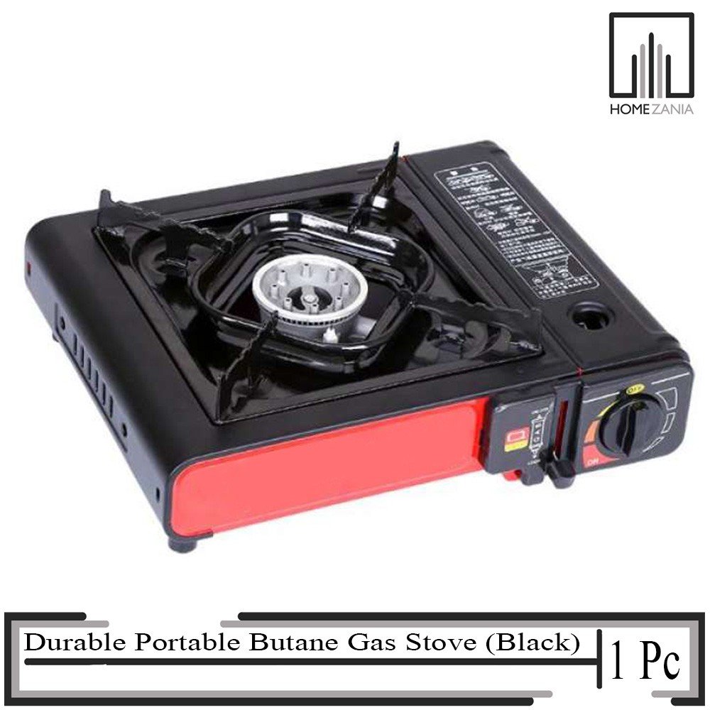 Home Zania Durable Portable Butane Gas Stove (Black) Shopee Philippines