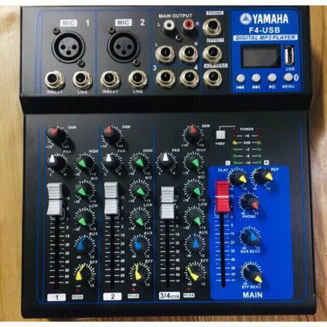 Mixer YAMAHA F4-usb 4channels | Shopee Philippines