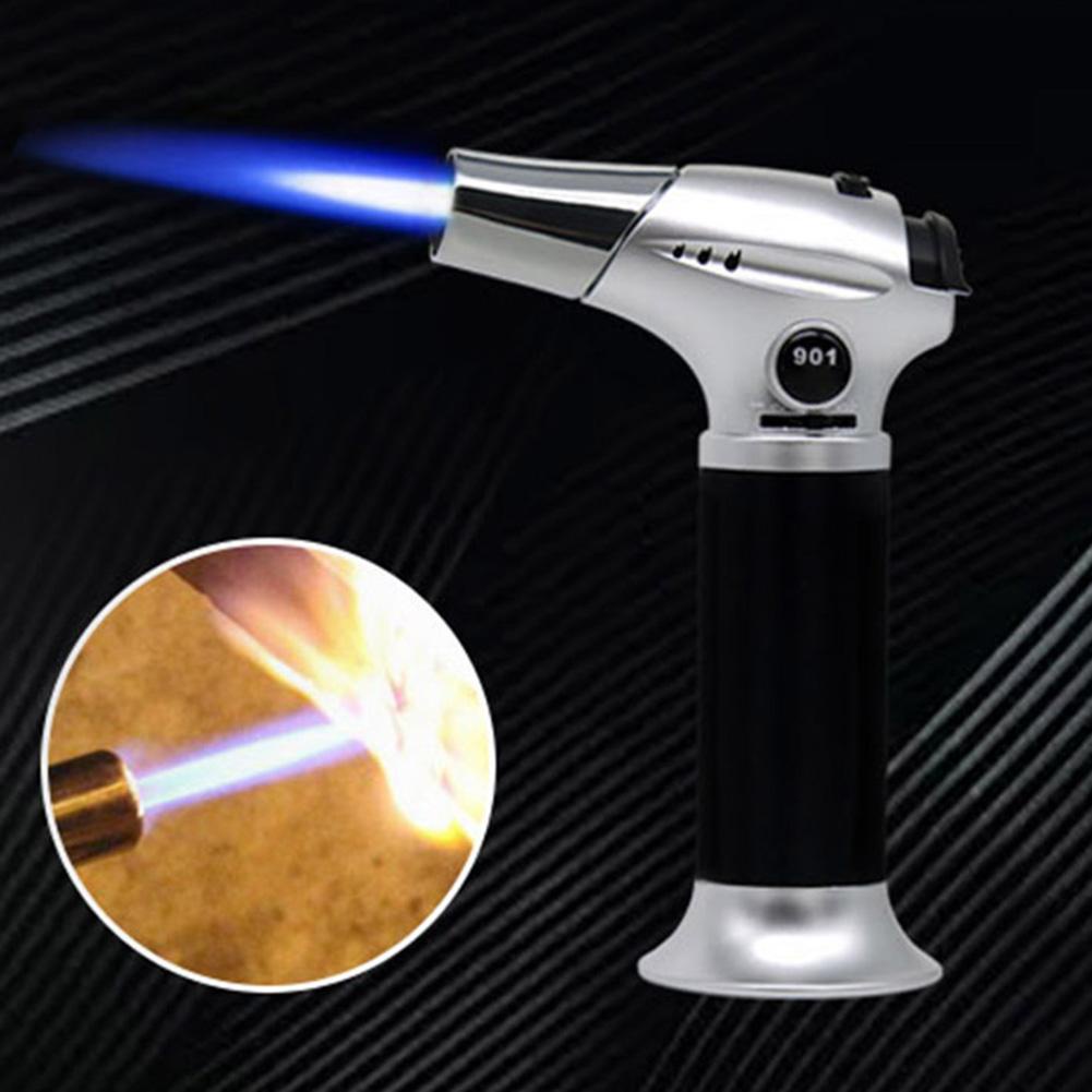 Metal Flame Gas Torch Blow Torch Cooking Autoignition Butane Gas