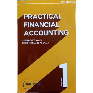 Practical financial accounting vol. 1 valix (NEE EDITION 2021) | Shopee ...