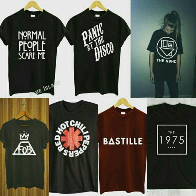 band tees