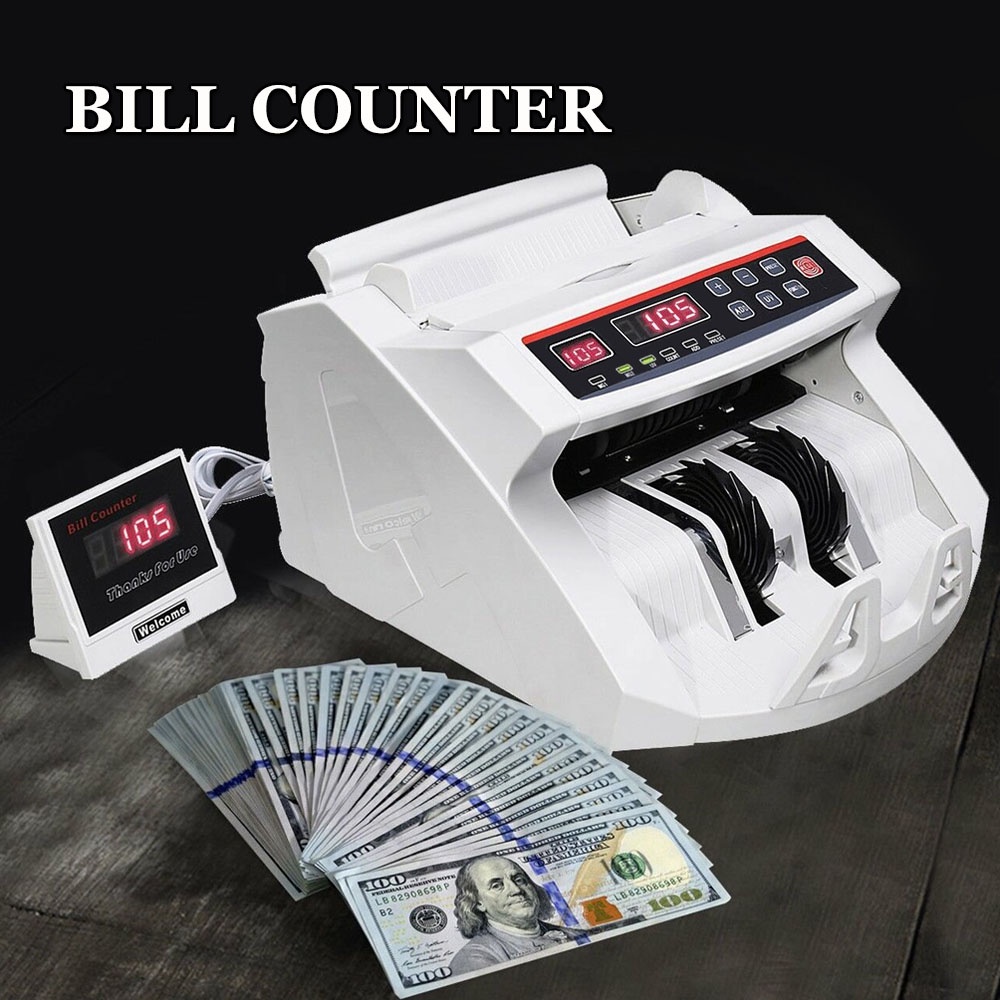 Money Counter machine Bill Counter 2108 UV/MG with Counterfeit Bill