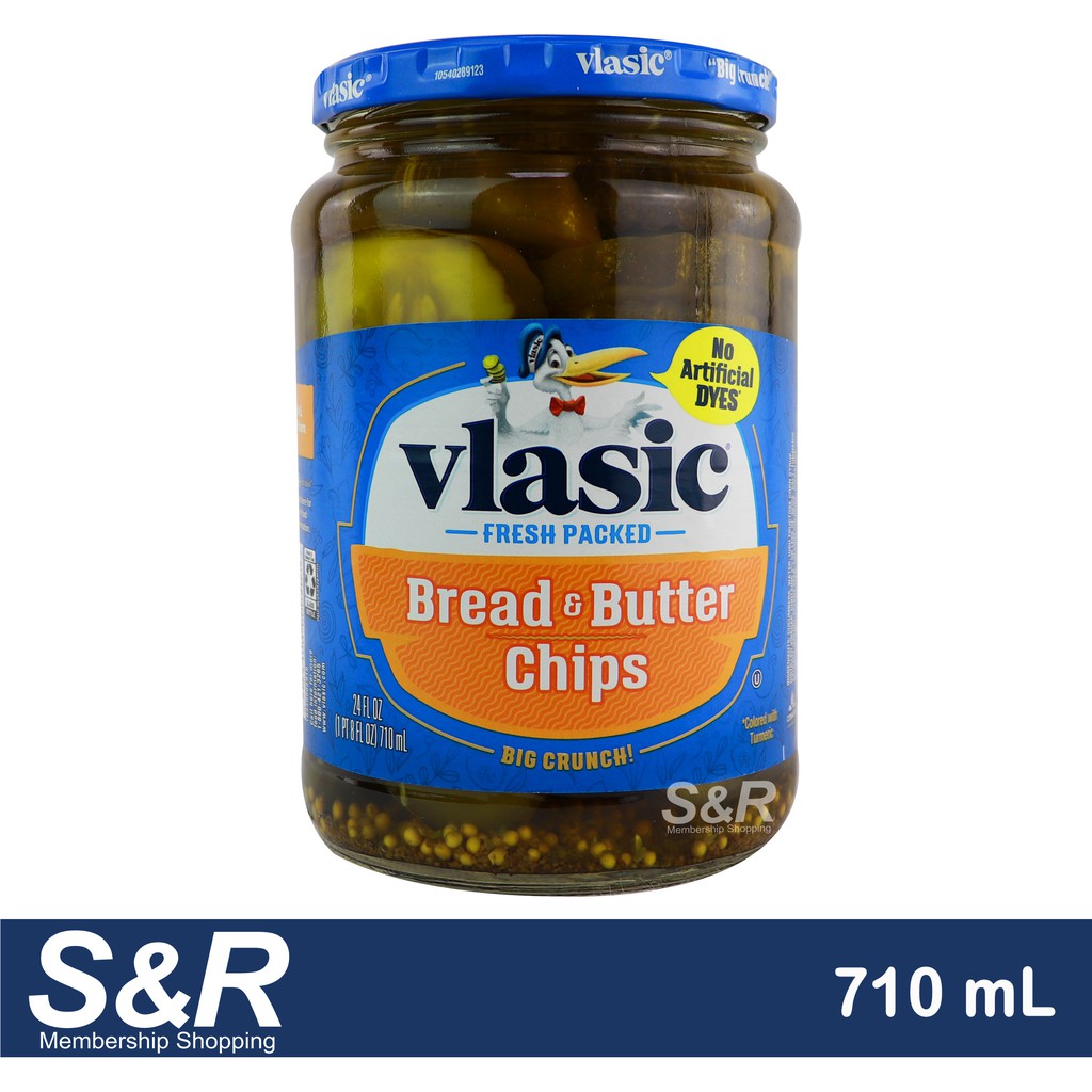 Vlasic Bread and Butter Chips 710mL Shopee Philippines
