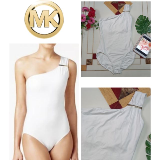 michael kors white swimsuit
