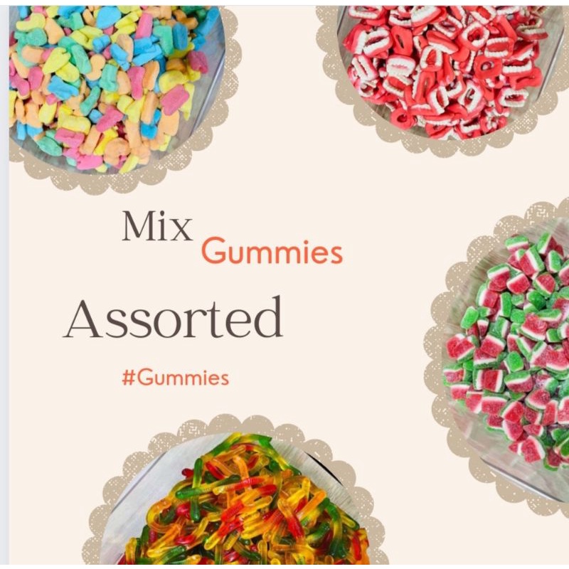 Gummies/Mixed Gummies/100g/250g/500g Shopee Philippines