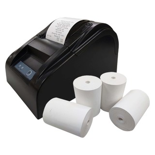 Thermal Paper 57mm x 40mm (10rolls/pack) / POS Receipt / grabfood ...
