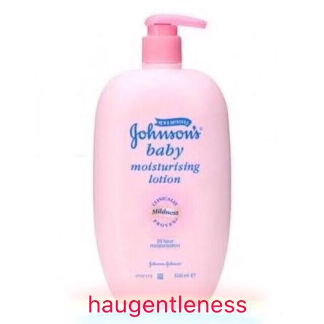 johnson pink lotion