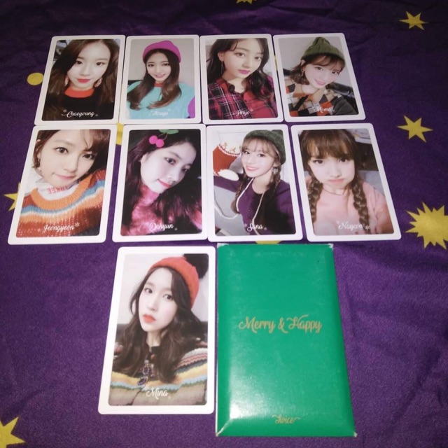 Twice Happy And Merry Pob Card Shopee Philippines