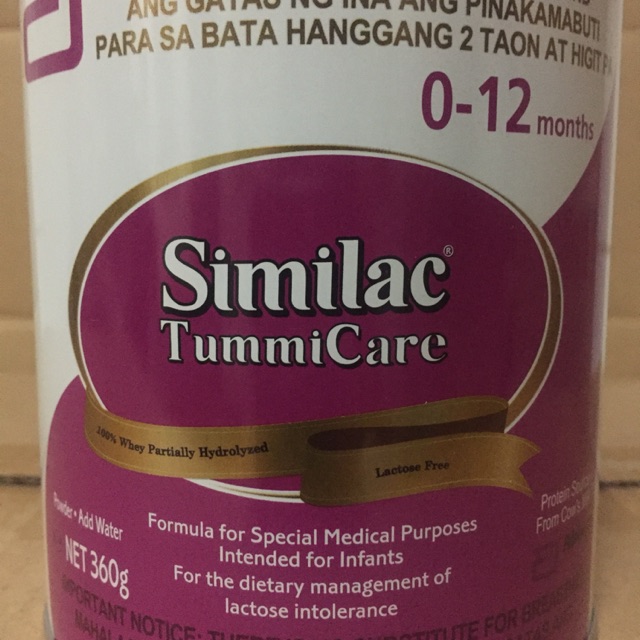 similac hypoallergenic milk