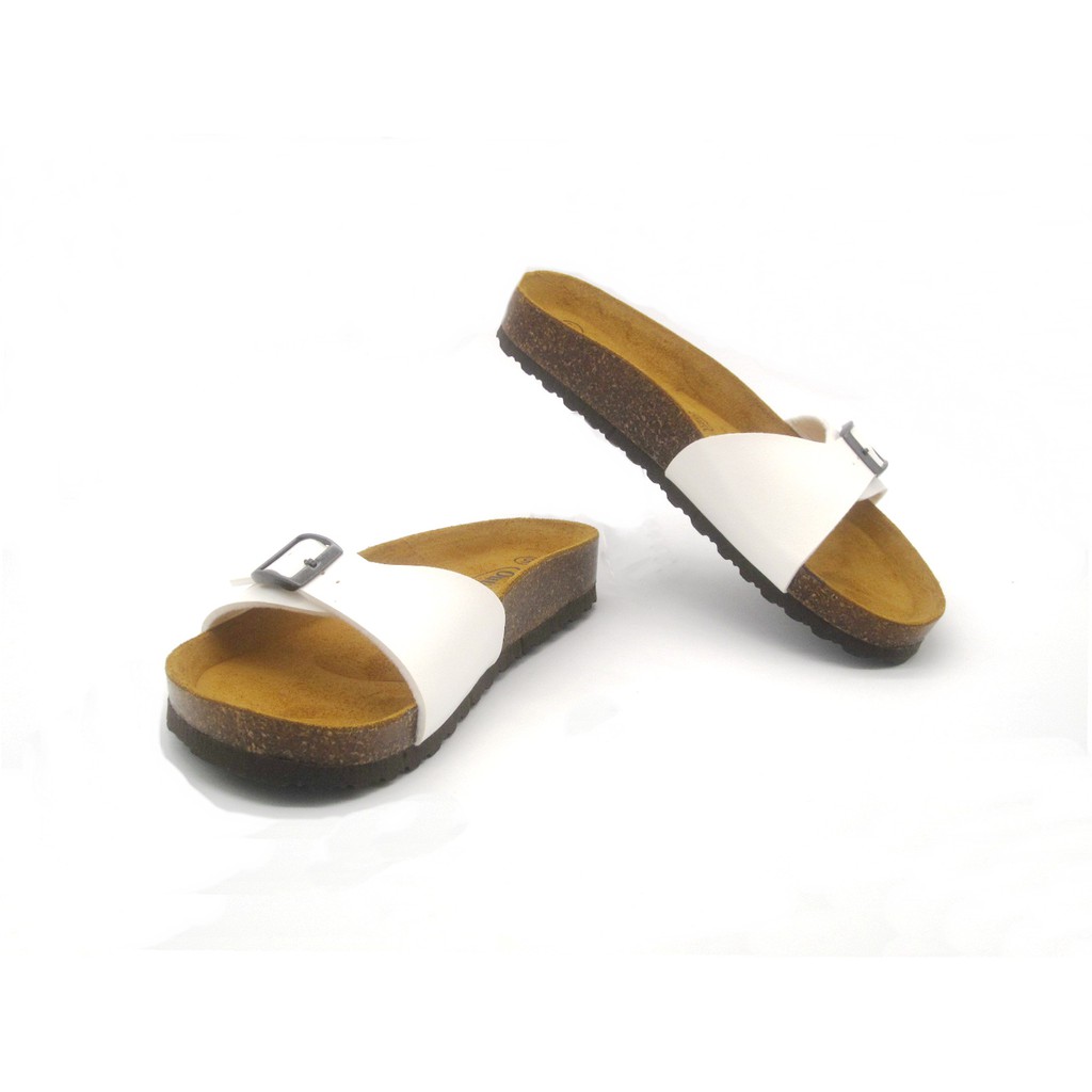 outland slippers white