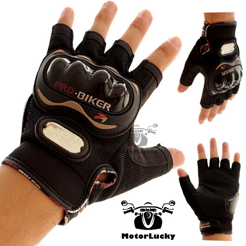 pro biker half finger gloves