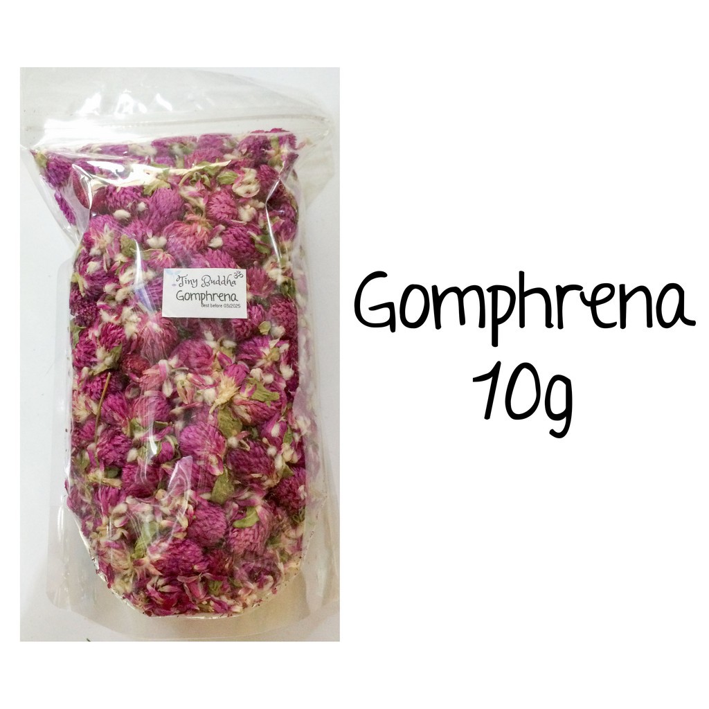 organic dried gomphrena globe amaranth flower tea 10g