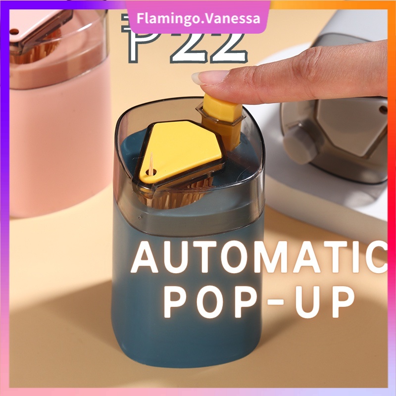 Cute Toothpick Dispenser Automatic Hygienic Toothpick Dispenser