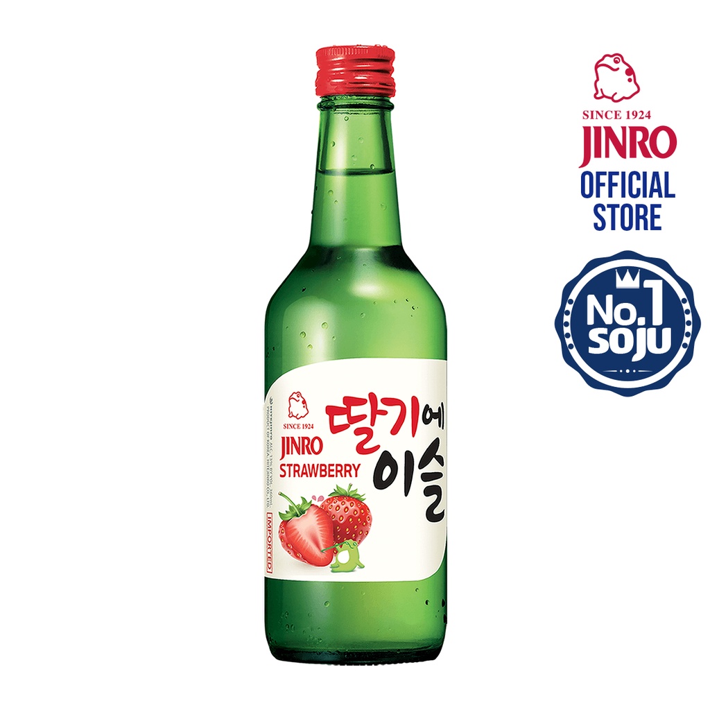 Jinro Strawberry Soju 360ml Shopee Philippines