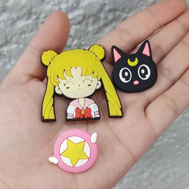 Shoe Charms jibbitz Sailor Moon Luna 