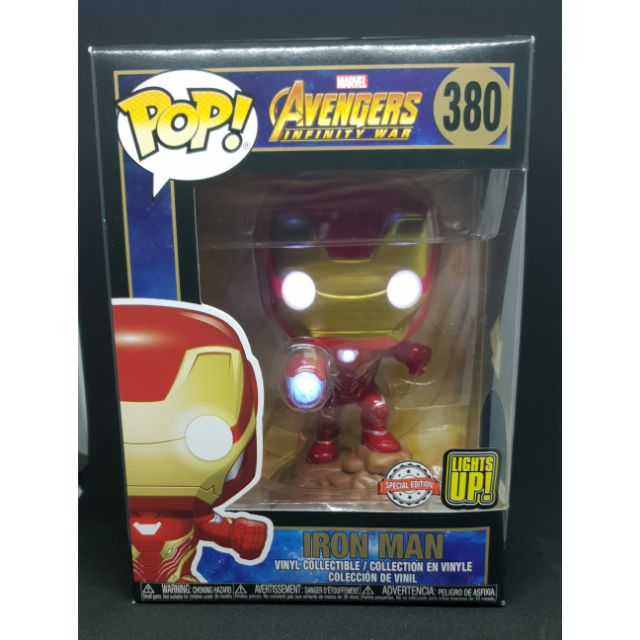 iron man light up funko pop