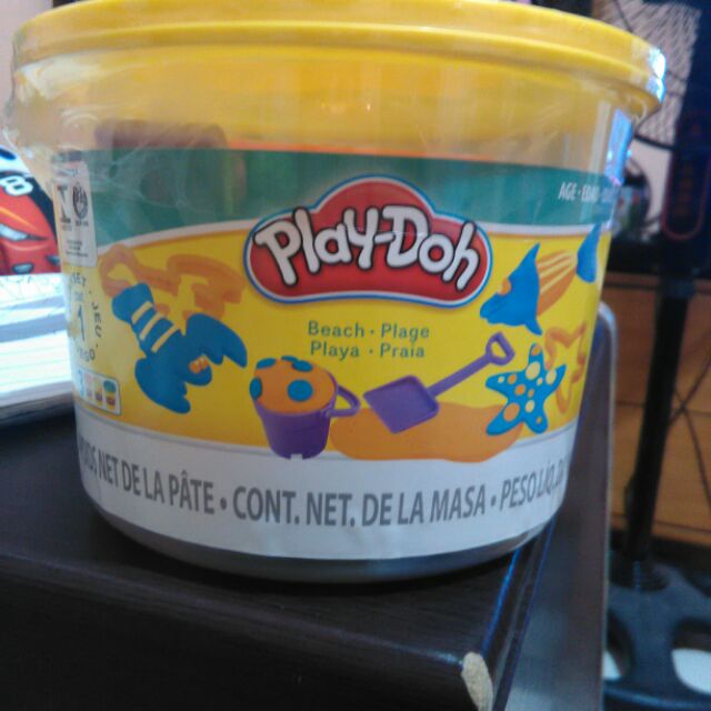 play doh beach