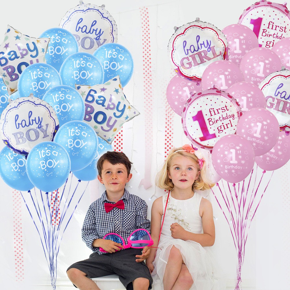 baby boy helium balloons