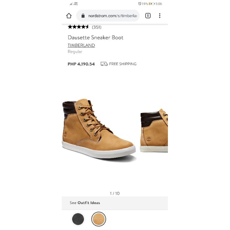 Timberland Dausette Sneaker Boots | Shopee Philippines