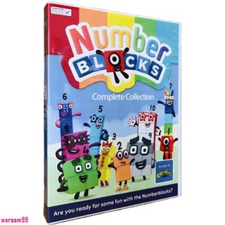 Numberblocks 1-5 Seasons Animation DVD Cd English Version Subtitles 115 ...