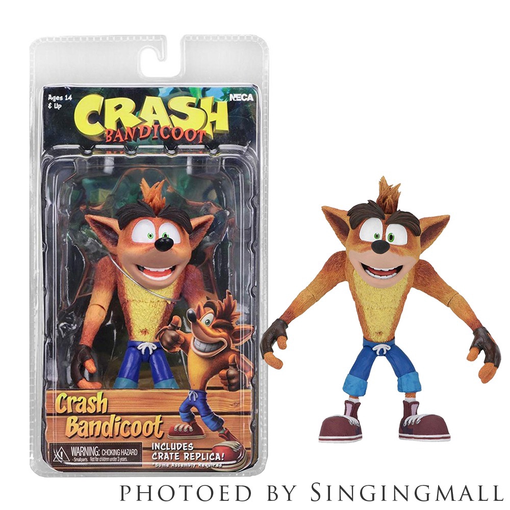 crash bandicoot action figure