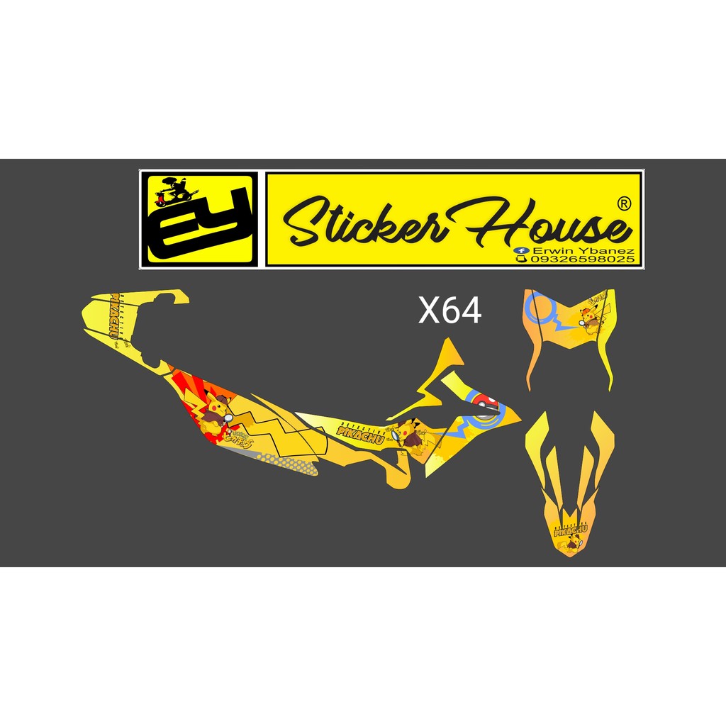 XRM 125 DECALS LAMINATED Shopee Philippines