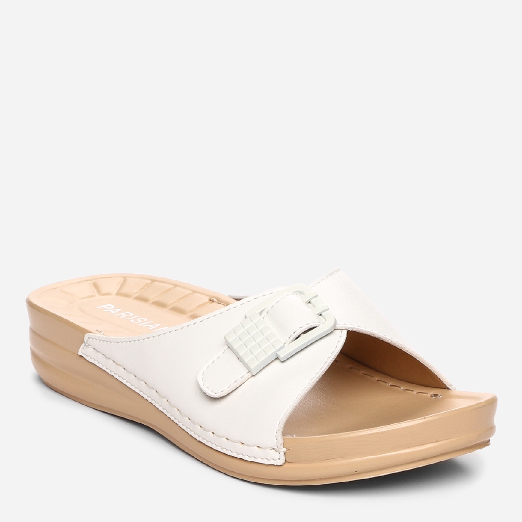 ladies white platform sandals