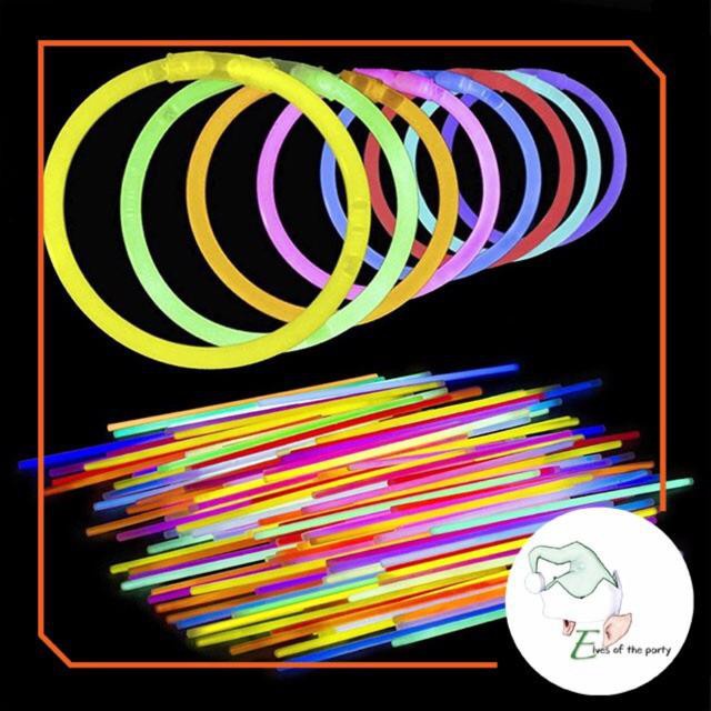 glow sticks and accessories