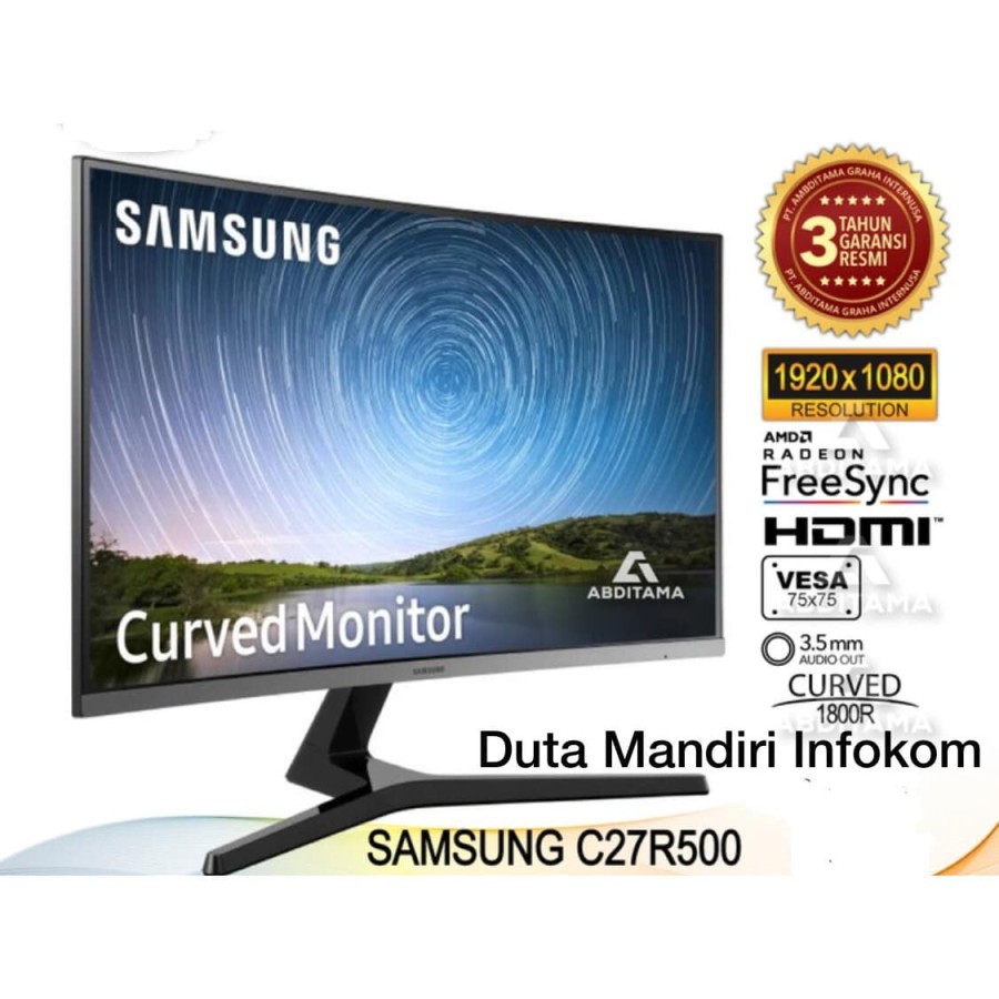 Led Monitor Samsung C27r500 Full Hd Curved | Shopee Philippines